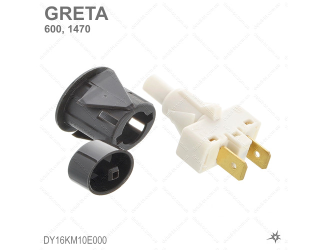 Кнопка подсветки и розжига для газовой плиты Greta