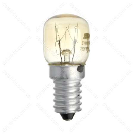 Лампочка в духовку SKL 22×48 мм. 15W E14 240V 75lm