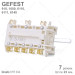 Переключатель мощности конфорок Dreefs 5HT 045 для электроплиты GEFEST