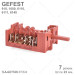 Переключатель мощности конфорок 7LA GOTTAK 870634 для электроплиты GEFEST