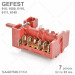Переключатель мощности конфорок 7LA GOTTAK 870634 для электроплиты GEFEST