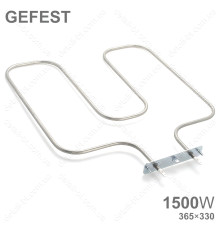 ТЭН 1500W (330×365) для духовки GEFEST нижний (Electron-T 1241)
